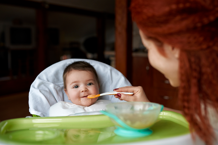Tips para la alimentación del bebé de 6 meses